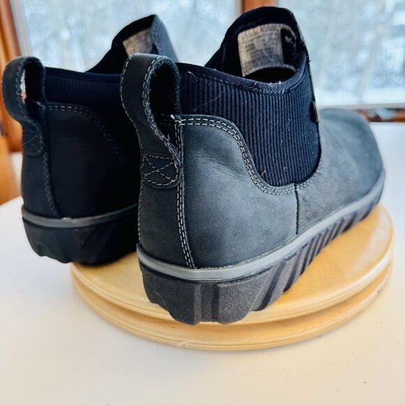 Bogs Classic Casual Chelsea Ankle Boots Mens Size 9.5 D Waterproof‎ Leather NWT - Picture 4 of 6